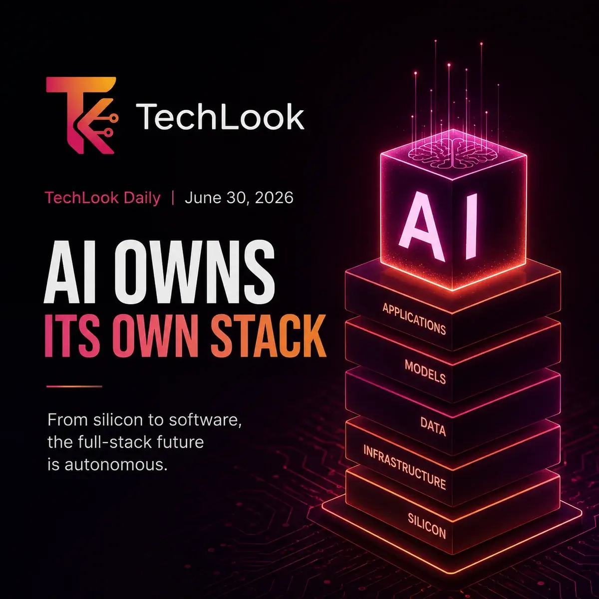 AI Owns Its Own Stack — Techlook Daily, June 30, 2026
