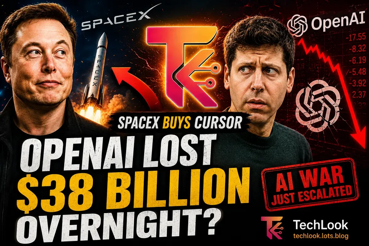 SpaceX Buys Cursor, OpenAI Bleeds $38.5B — Techlook Daily, June 17, 2026