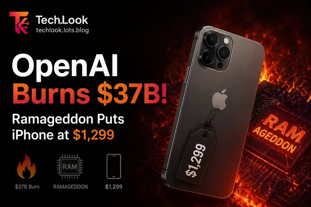 OpenAI Burns $3.7B as RAMageddon Hits iPhone — Techlook Daily, June 18, 2026