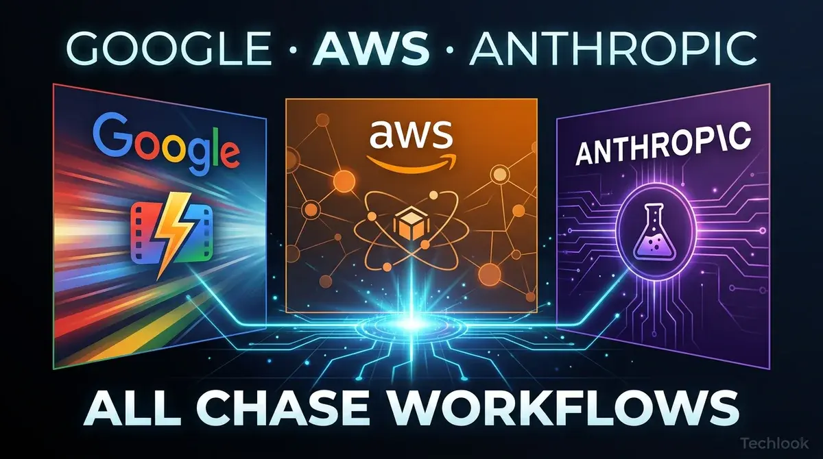Google, AWS, Anthropic all chase workflows — Techlook Daily, July 02, 2026
